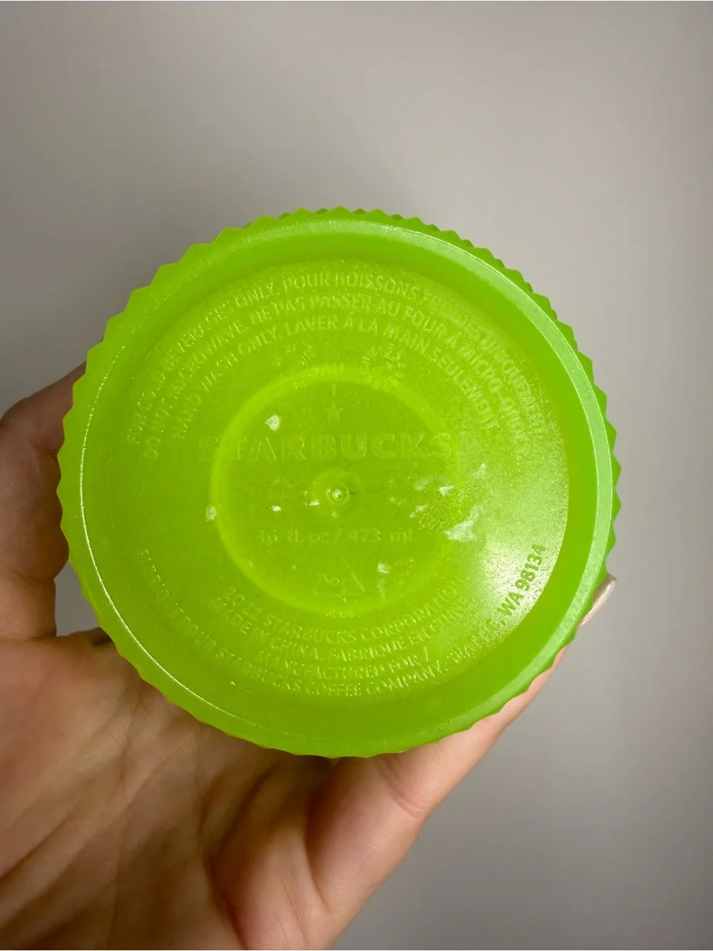 Starbucks green studded tumbler 2022 Halloween